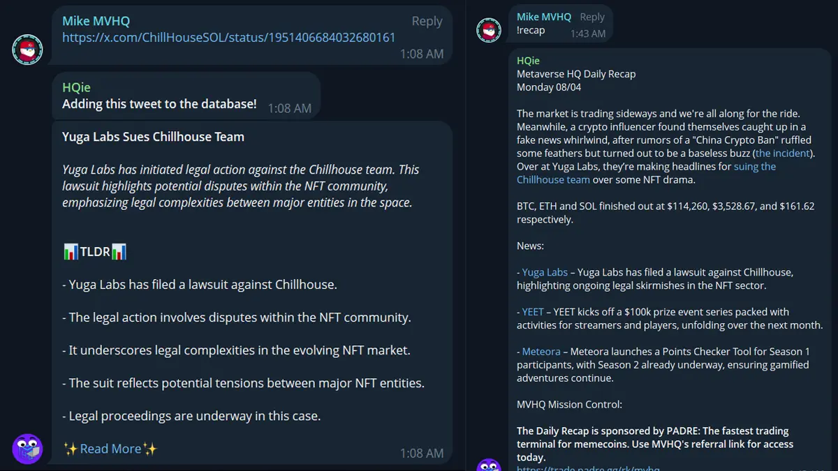 Metaverse HQ Trading Discord